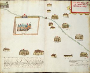 De gebouwen van de Company of Ironmongers